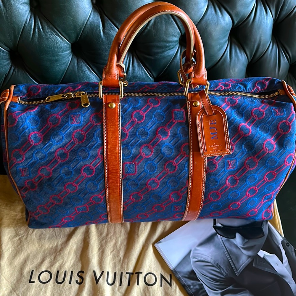 Louis Vuitton 2006 Limited Edition Keepall  50 bag in Ouvéa canvas